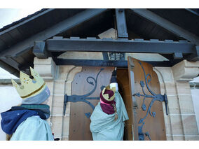 Aussendung der Sternsinger in Naumburg (© Karl-Franz Thiede)